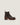 Faye Dark Brown Leather Chelsea Bootie - Odissì Studio USA