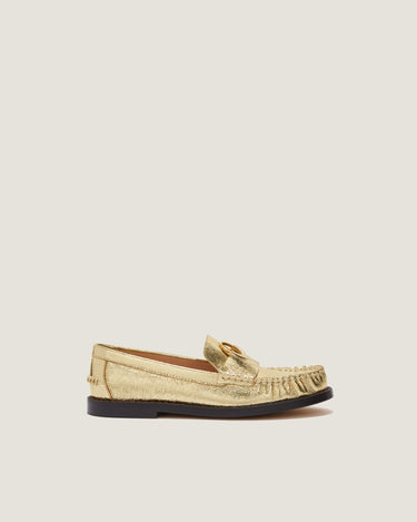 Kali Gold Leather Loafer - Odissi Studio USA - 1