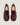 Gabriella Burgundy Leather Platform Loafer - Odissi Studio USA - 4