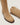 Frances Natural Soft Suede Cowboy Boot - Odissi Studio USA - 3