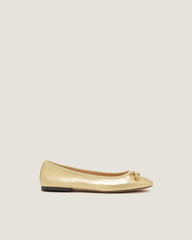 Lou Gold Leather Ballerina - Odissi Studio USA - 1