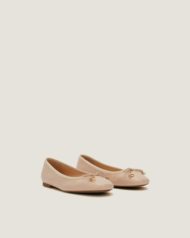 Lou Pastel pink Leather Ballerina - Odissì Studio USA - 2