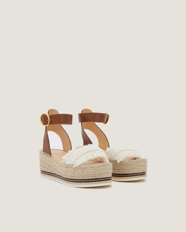 Lily Natural Cotton Fringes Mid Wedge Espadrille - Odissì Studio USA - 2