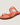 Juliet Orange Leather Flat Sandal - Odissì Studio USA - 3